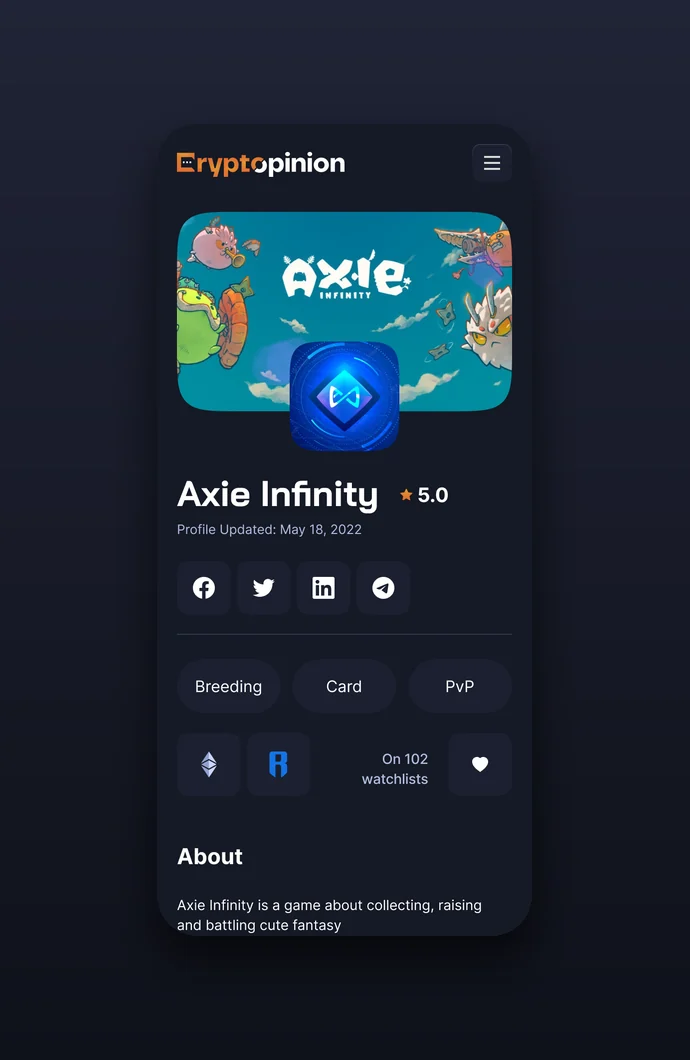 Phone: project page