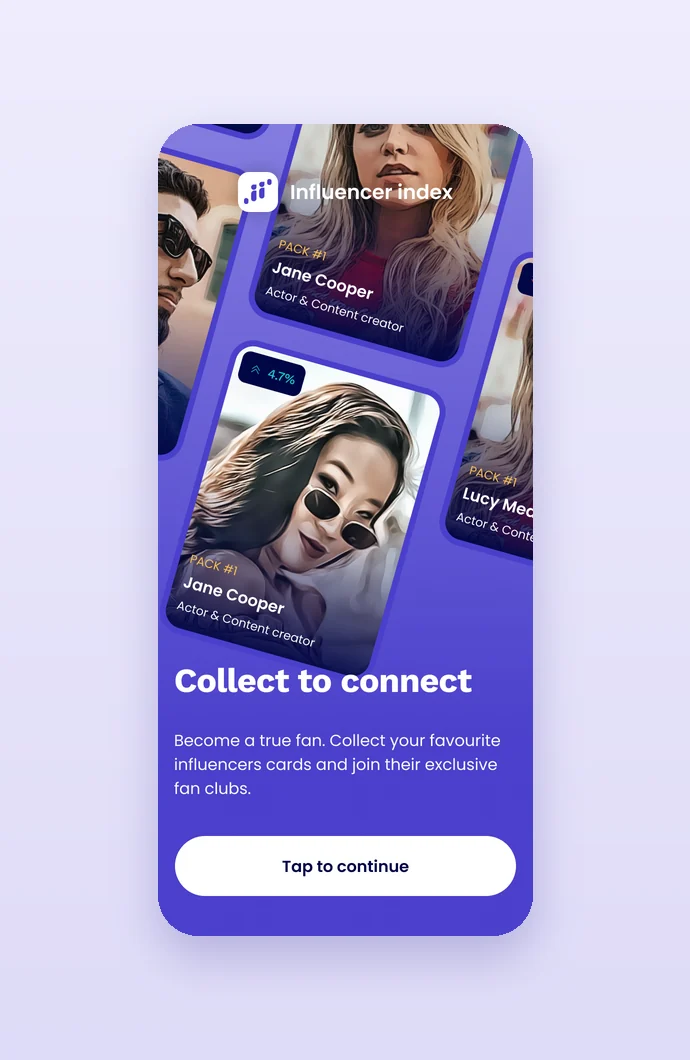 Onboarding: Collect to connect