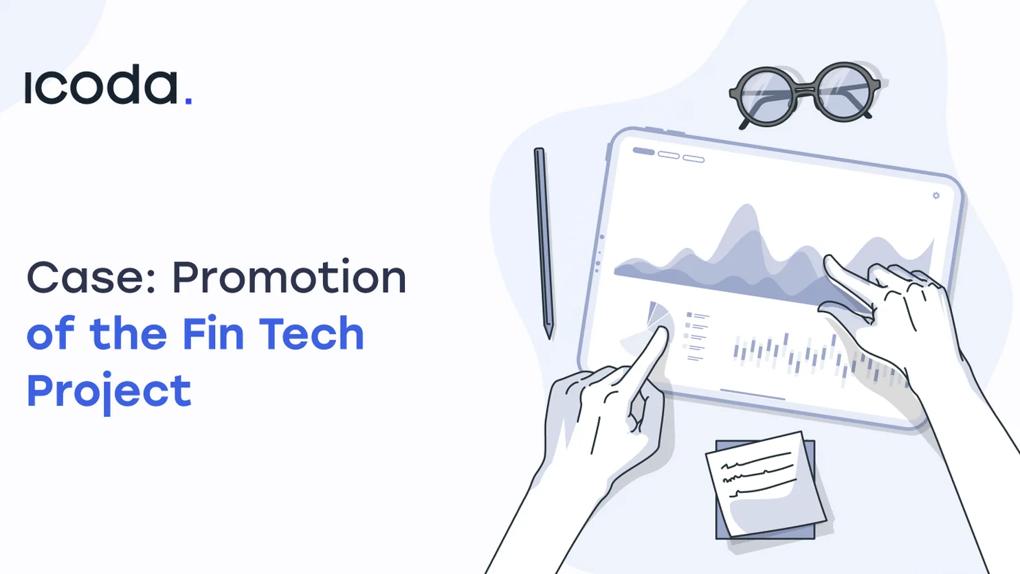 Display ad: case, promotion of a fintech project