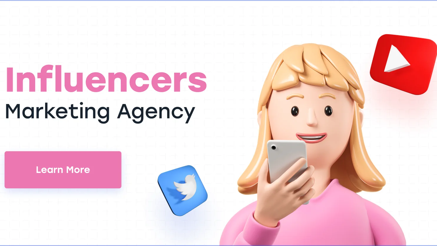 Display ad: influencers marketing agency