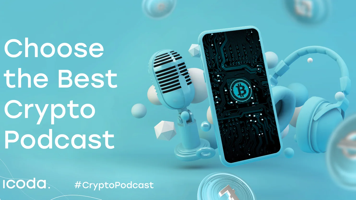 Social post: Choose the Best Crypto Podcast