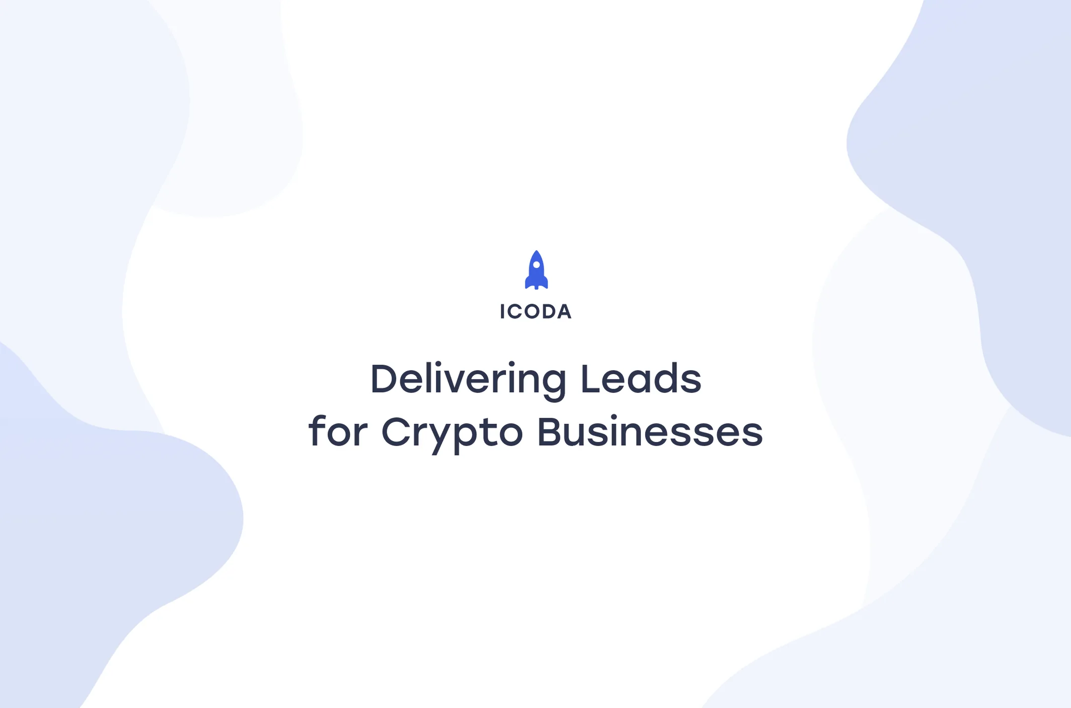 YouTube channel art: Delivering Leads for Crypto Businesses